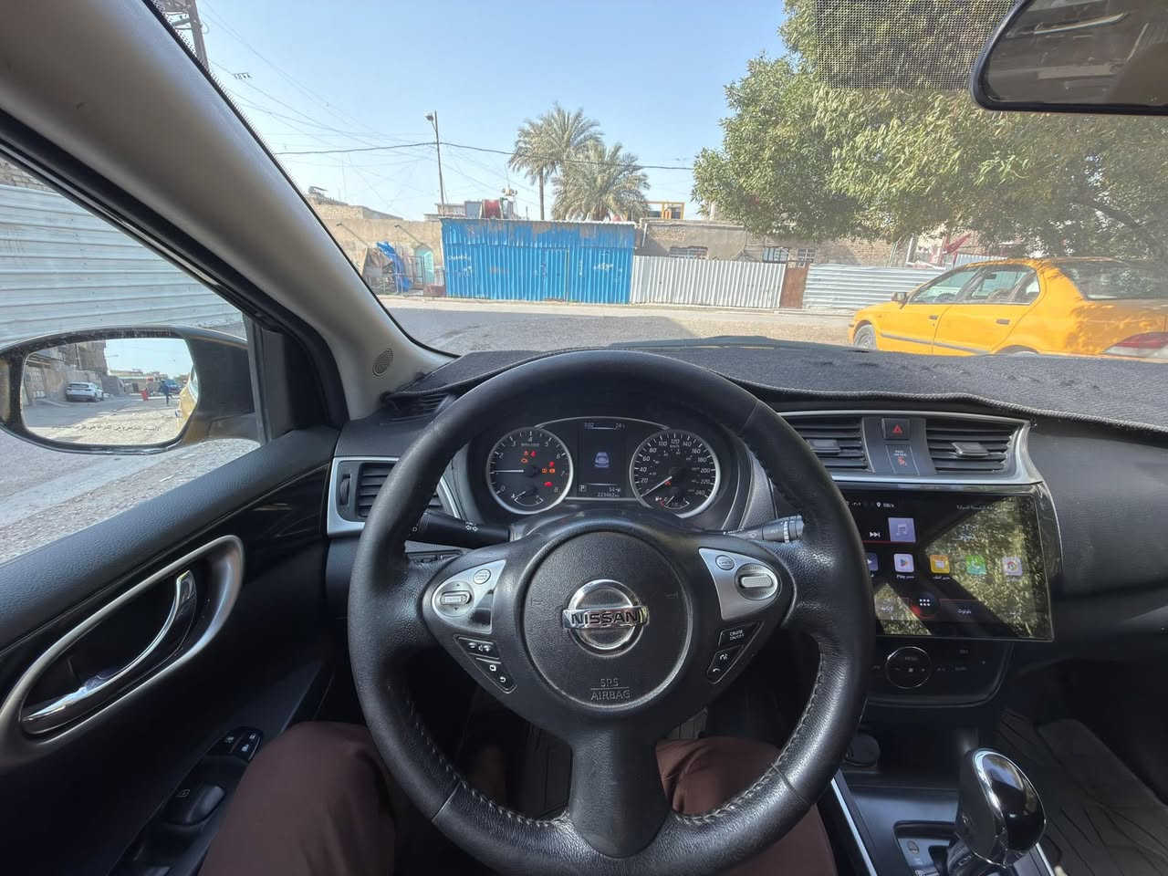 السلام عليكم لبيع نسيان سنترة 2018 حادث خلفي سعر 90  مكان  السيارة بغداد رقم الهاتف ***********
