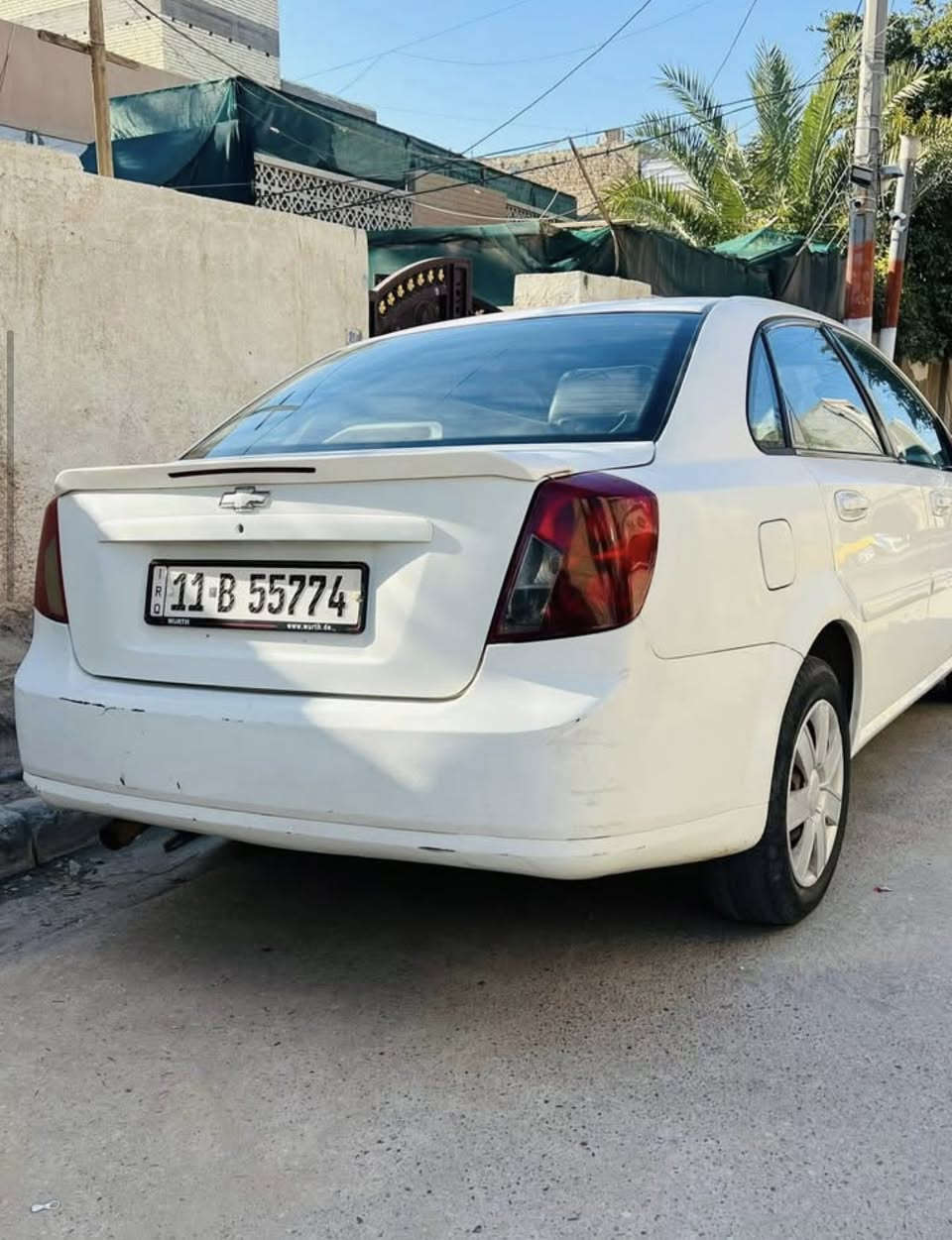 السلام عليكم
اوبترا 2007 للبيع مكاني بغداد المنصور 
السيارة ضربتها بالحوض الخلفي 
وبيها صبغ كم مكان 
***********
السعر ٦٥$
