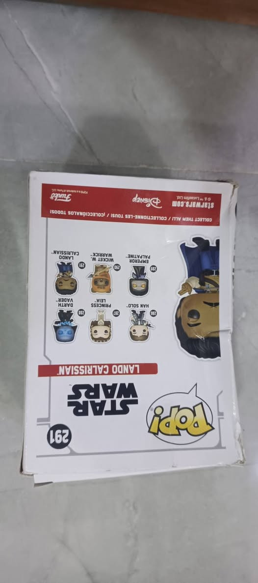 سلام عليكم
متوفر فونكو بوب 
لاندو كراليسان
نادره كلش
ما عندي سعر بالي
ادفع سعرك
كارتونه متضرره خفيف


**إذا كنت صاحب هذا الإعلان وتريد حذفه لأي سبب، رجاءا أرسل رسالة إلى الدعم الفني**