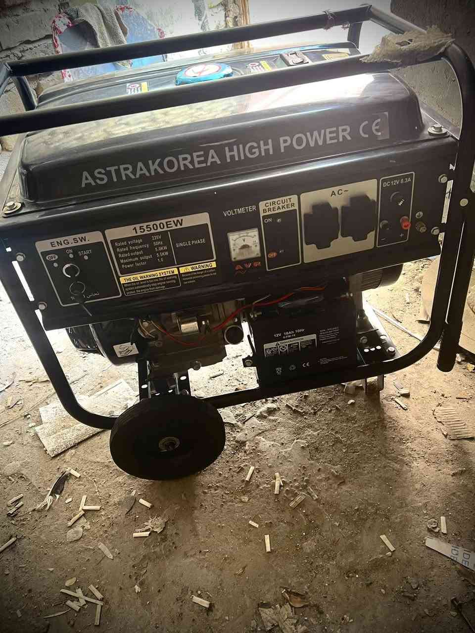 السلام عليكم
مولد منزليASTRAKOREA HIGH POWER – 13HP
للبيع 13امبير مامستخدمه بلكارتون بعده للتواصل خاص او عليى الرقم*********** مكاني بابل  قرب البوابه طريق حله قاسم
