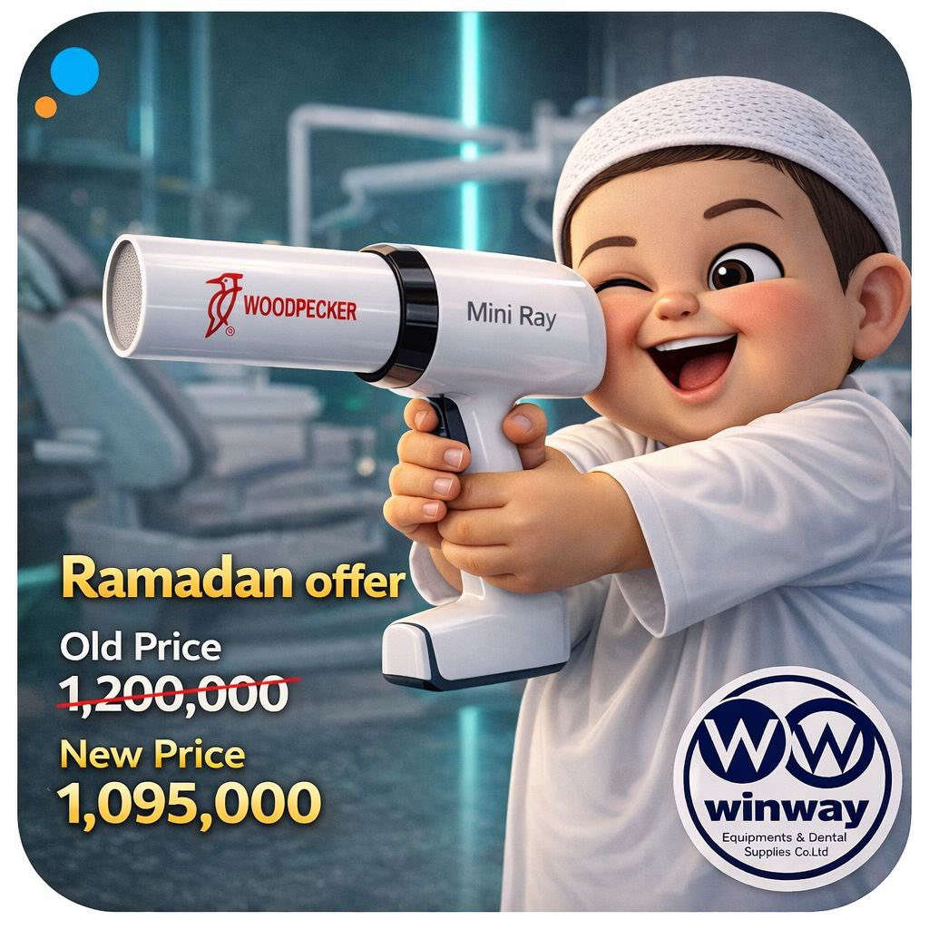 🌙 عروض الخير في شهر الخير.. عيادتك متكاملة مع Woodpecker!
العروض عدنه صار خصمه ٣٥٠ الف بدل ٢٥٠ الف

رمضان كريم وعساكم من عواده، ينعاد عليكم بالصحة والتوفيق.

لأن دقة التشخيص هي أساس نجاح العلاج، وفرنا لكم أحدث 

تكنولوجيا الأشعة المحمولة بخصومات رمضانية استثنائية:

🔹 جهاز الأشعة المحمول Ai Ray
الخيار الاحترافي للأداء العالي. يتميز بقوة تيار 3mA لاختراق ممتاز وصور فائقة الوضوح، مع بطارية عملاقة تدعم الشحن السريع لتناسب ضغط العمل المستمر.

🔹 جهاز الأشعة المحمول Mini Ray
الرفيق الأخف وزناً والأكثر مرونة. تصميم مريح للتحكم بيد واحدة مع دقة تصوير عالية وحماية مضاعفة من الإشعاع، يجمع بين السعر الاقتصادي والجودة الموثوقة.

🔹 حساس الأشعة الرقمي i Sensor
وداعاً للأفلام التقليدية! متوفر الآن بـ 3 قياسات لتلبية كافة الاحتياجات:

✅ Size 1: مثالي للأطفال والفتحات الضيقة.

✅ Size 1.5: القياس القياسي الأكثر استخداماً للبالغين.

✅ Size 2: لتغطية مساحة أكبر وتصوير عدة أسنان بلقطة واحدة.

🎁 هدايا وعروض رمضان:

1️⃣ العرض الذهبي: عند شراء أي جهاز أشعة (Ai Ray أو Mini Ray) مع أي قياس من i Sensor، تحصل فوراً على خصم 350 ألف دينار من السعر الإجمالي!

2️⃣ عرض الأجهزة المنفردة: عند شراء جهاز الأشعة فقط، ستحصل 
أيضاً على خصم خاص ومباشر على سعره الأصلي.

📞 للطلب والاستفسار يرجى الاتصال على:

• رقم الهاتف:  *********** 
(فايبر & تليگرام)

• واتساب مباشر: https://wa.me/message/FOOT3V2ZPYHIJ1

• إنستغرام: hussen_alshaibani

• أو مراسلة ماسنجر الصفحة مباشرة

🚚 خدماتنا:

• يتوفر توصيل لجميع مناطق بغداد والمحافظات.

• يتوفر لدينا نظام البيع بالأقساط لتسهيل تجهيز عيادتكم.
رمضان مبارك وكل عام وأنتم بألف خير ✨
