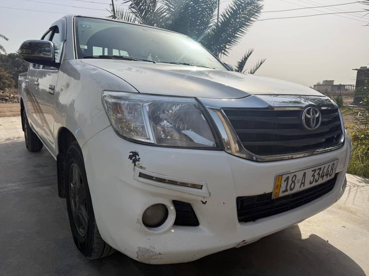 سلام عليكم للبيع فقط تايوتا موديل ٢٠١٤ شاصي ١٩ موجوده صورته السياره جاهزه من كلشي بدون صبغ بدون بارد تخم تير جديد صدر جديد باتري جديد تتفها تبريد كلشي بيها شغل 
ماشيه٢٣٦كيلو متر محرك مجتف جديدومكفول لاتبخير ولاتنقيص ولا صوت السياره خير من الله رقم نكليزي بسمي بابل تحويل ثاني يوم بشرط اكتبك مروري السعر ب٢١٠ وبيها مجال للشاري تعال شوف وكلب السياره وعيوني الك العنوان بغداد المحموديه السفسار اكثر التصال صاحب السياره ***********
