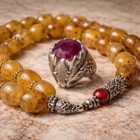 خواتم اصلية • ياقوت • عقيق يماني