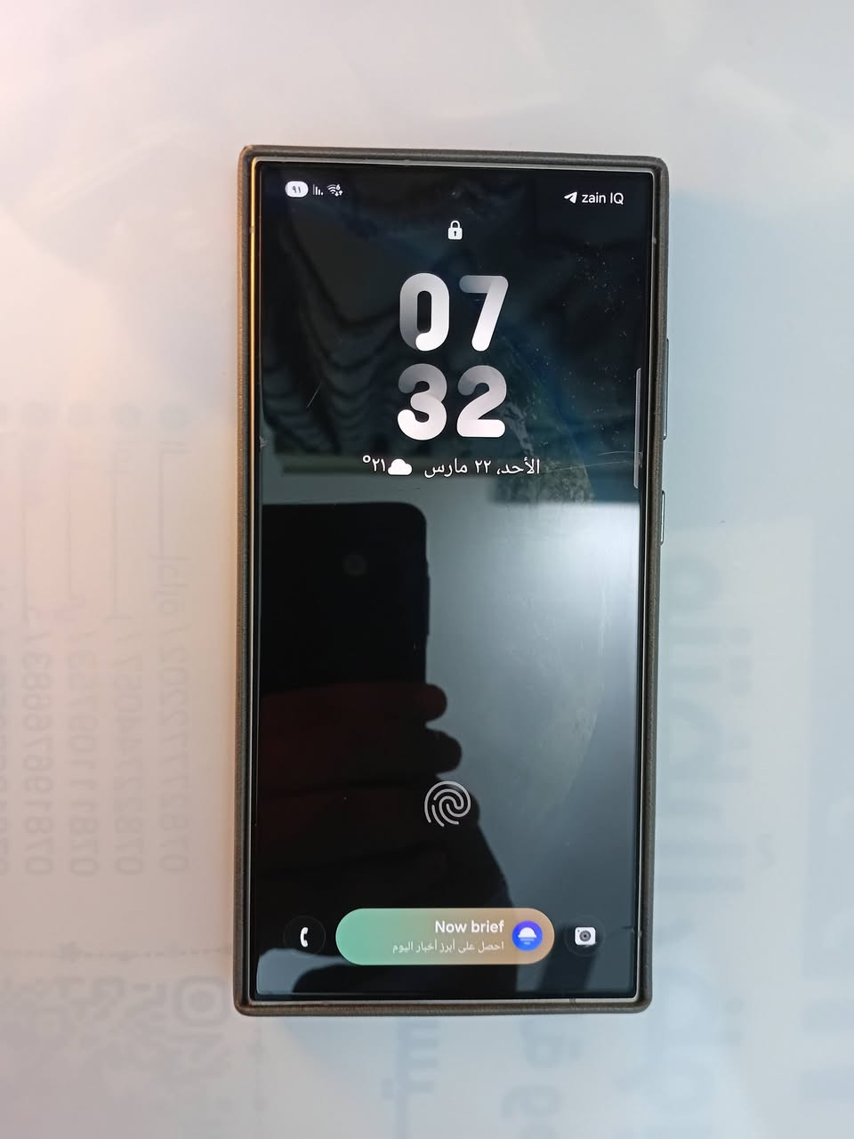 سلام عليكم
سامسونك s24 الترا
ذاكرة 256 رام 12
الجهاز استخدام قليل 3 اشهر
كل ملحاقات الجهاز موجوده
بعده بالضمان
السعر 950


**إذا كنت صاحب هذا الإعلان وتريد حذفه لأي سبب، رجاءا أرسل رسالة إلى الدعم الفني**