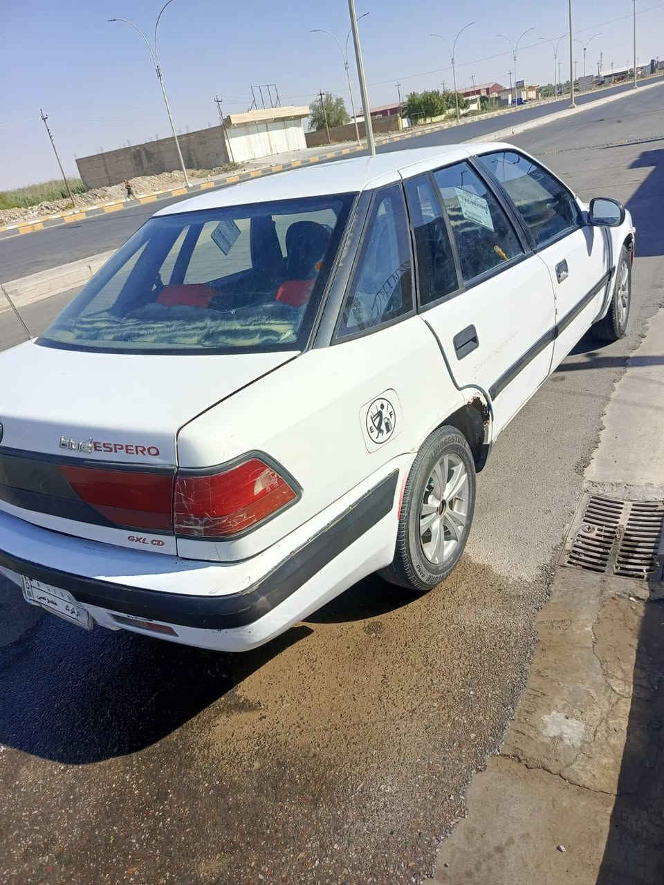 السلام عليكم مكلف بلنشر...... 
دايو اسبرو.. للبيع محرك كير شرط نشاط فول 
كهربائيات كلها شغال مسجل شغال صدر جديد 
تايرات جدد  داخلها نضيف سياره مشروع وطني 
الماني كركوك شرط التحويل سنويه عاج 
السعر 23 وبيها مجال المكان بيجي... 
الاتصال..... ***********......... ***********
