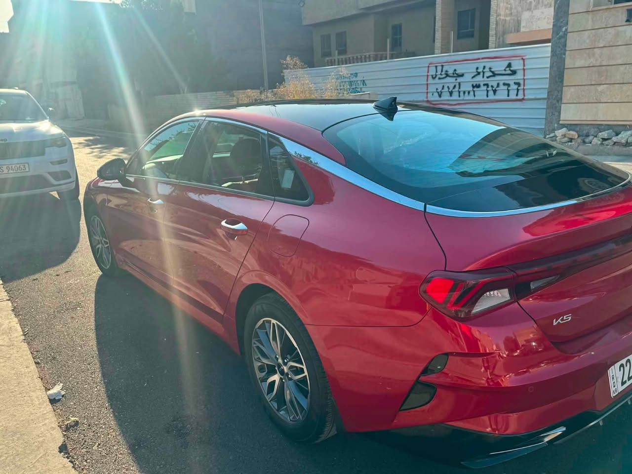 Kia K5
2023 

خليجي كفاله

رقم اربيل باسمي 

بنوراما 

بصمه + بصمه ابواب

محرك 2000 دوش

كرسي كهرباء

كراسي جلد

شاشه 

كامره خلفيه

حساسات

هندربيك بصمه

انضمه قياده 

ماشيه ٣٢ الف 

 

تحكمات ستيرن جهيتن

اوتو هولد

تدفئه بالكراسي

تبريد بيانو

شاشه اعطال 

تبريد قطعتين

لايت زينون اربع عدسات

مانع انزلاق

اشاير بالمري

جنطه ذكية

بك لايت لد 

بدون مراوس بيع فقط 

السعر ٢٠٤
***********
