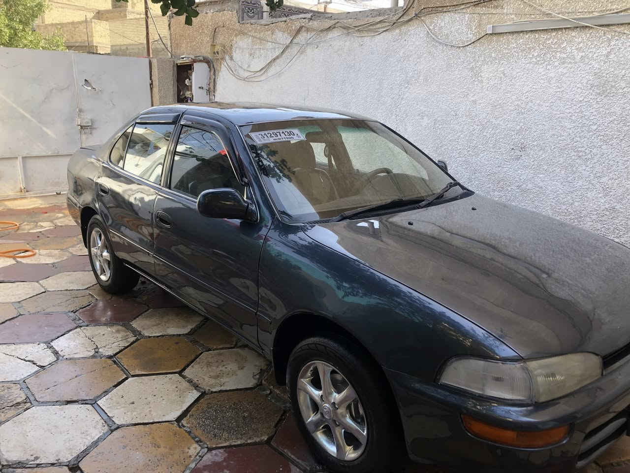 سلام عليكم كورلا موديل 1992سياره مكينه وكير مكفولته مكفوله من ضربه بيه صبغ جمليه فقط رقم بغداد تحويل مباشر تخم تاير جديد صدر مامي وخلفي جديد باتريد جديد غرفته جديد كلش السعره 47مكاني بغداد بلديات وهذ رقمي ***********
