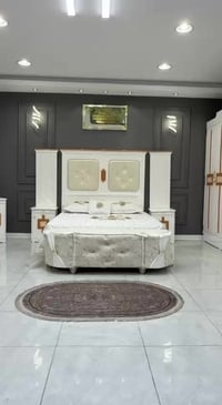 غرفة نوم مرمري • شازلون 50 • توصيل بغداد مجاني