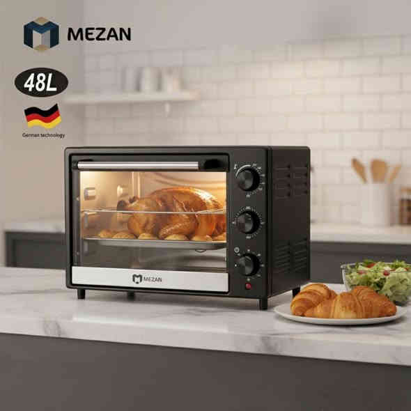 #زبائننا_الكرام
#تابعنا ليصلك كل ماهو جديد ومميز
وصول #فرن كهربائي من MEZAN بتقنية ألمانية 
▪️حجم كبير بسعة 48 لتر
▪️طاقة 2600 واط
▪️هيتر تسخين أعلى واسفل
▪️تحكم دقيق بدرجة الحرارة

#عرض_خاص بسعر 45 الف مع توصيل مجاني

للطلب والاستفسار #واتساب 📲 ***********
#توصيل_لجميع_محافظات_العراق
#فرن #فرن_كهربائي #أجهزة_مطبخ
