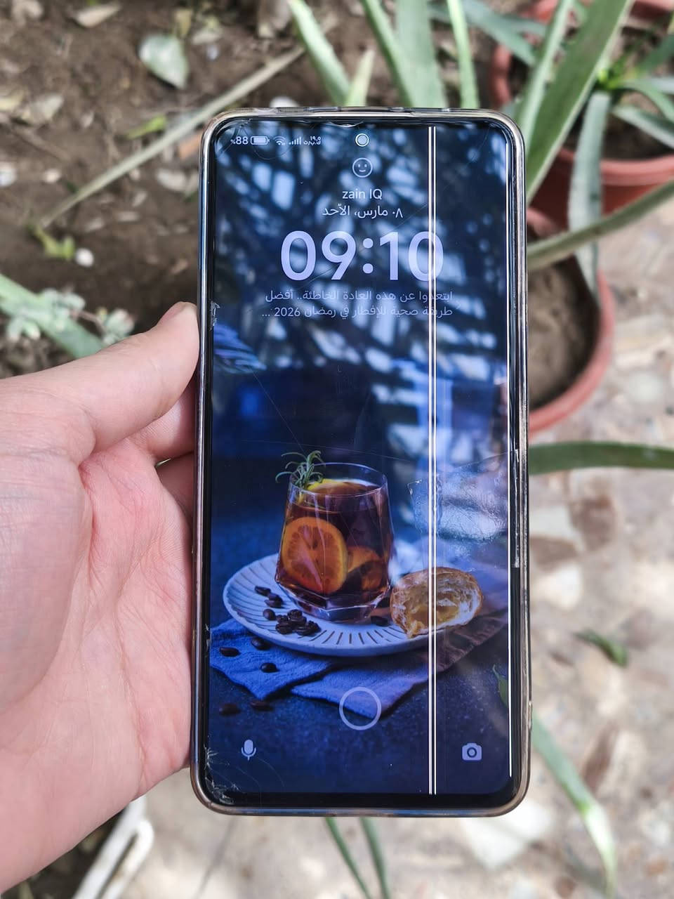 سلام عليكم موبايل للبيع ردمي نوت 13 الذاكرة 512 سعر 150
رقم الهاتف ***********
