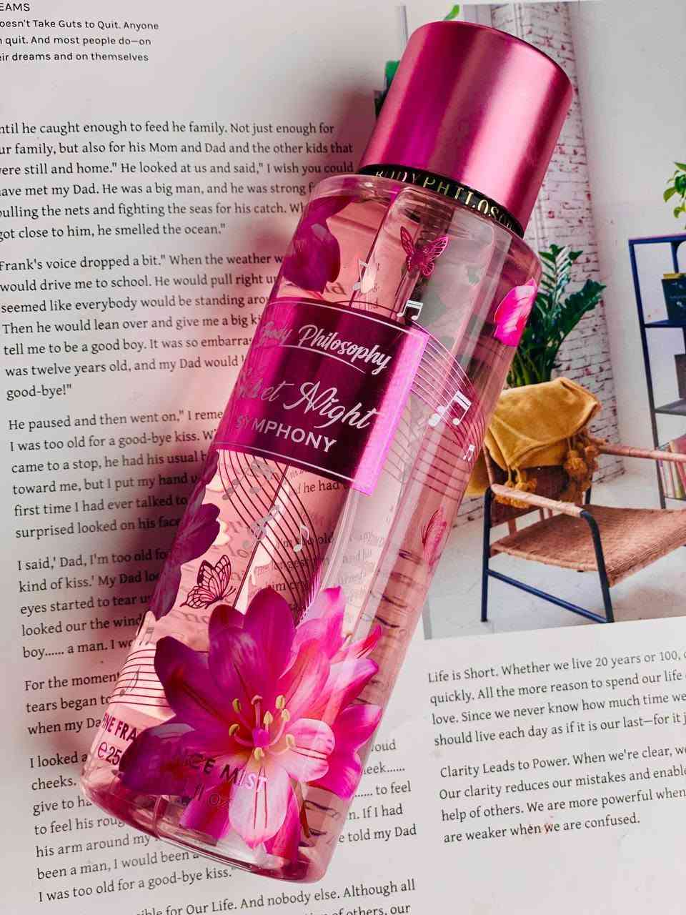 ✨💖 سبلاش الجسم والشعر من Body Philosophy 💖✨

دللي نفسك بعطر يدوم وينعش جسمج وشعرج طوال اليوم 🌸💕

🌷 Velvet Night
رائحة ناعمة ودافئة بلمسة أنثوية راقية.

🌹 Pure Romance
عطر رومانسي جذاب بعبير الزهور والفواكه.

💜 Love Struck
نفحات زهرية منعشة بإحساس أنيق وناعم.

💖 Love Illusion
رائحة حلوة وأنثوية تخليج مميزة بكل لحظة.

✨ مناسب للجسم والشعر
✨ يمنح انتعاش وعطر يدوم لساعات
✨ حجم 250


**إذا كنت صاحب هذا الإعلان وتريد حذفه لأي سبب، رجاءا أرسل رسالة إلى الدعم الفني**