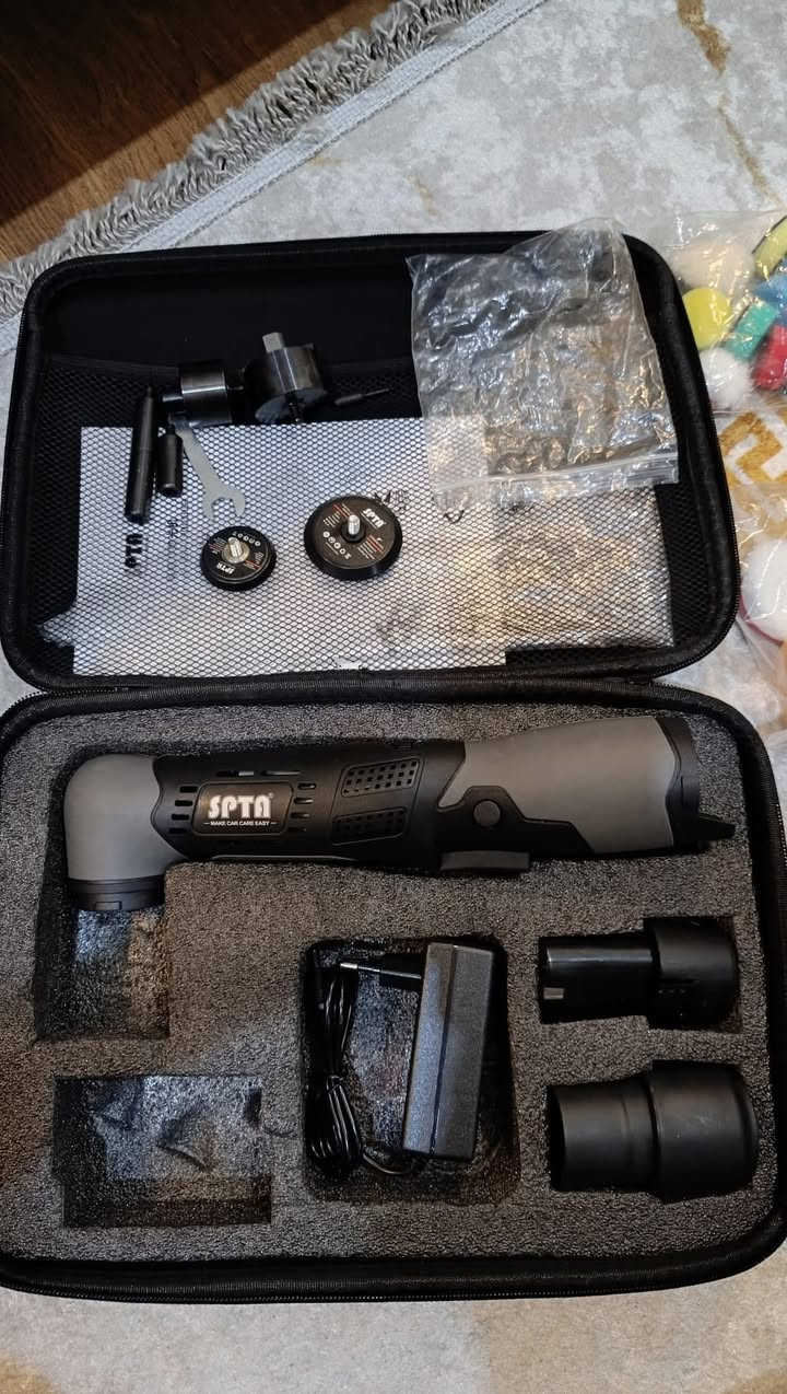 السلام عليكم
كوسرة بولش ماركة spta جديد غير مستخدم 6 سرعات ماطور برشلس  
سعر 125
***********
