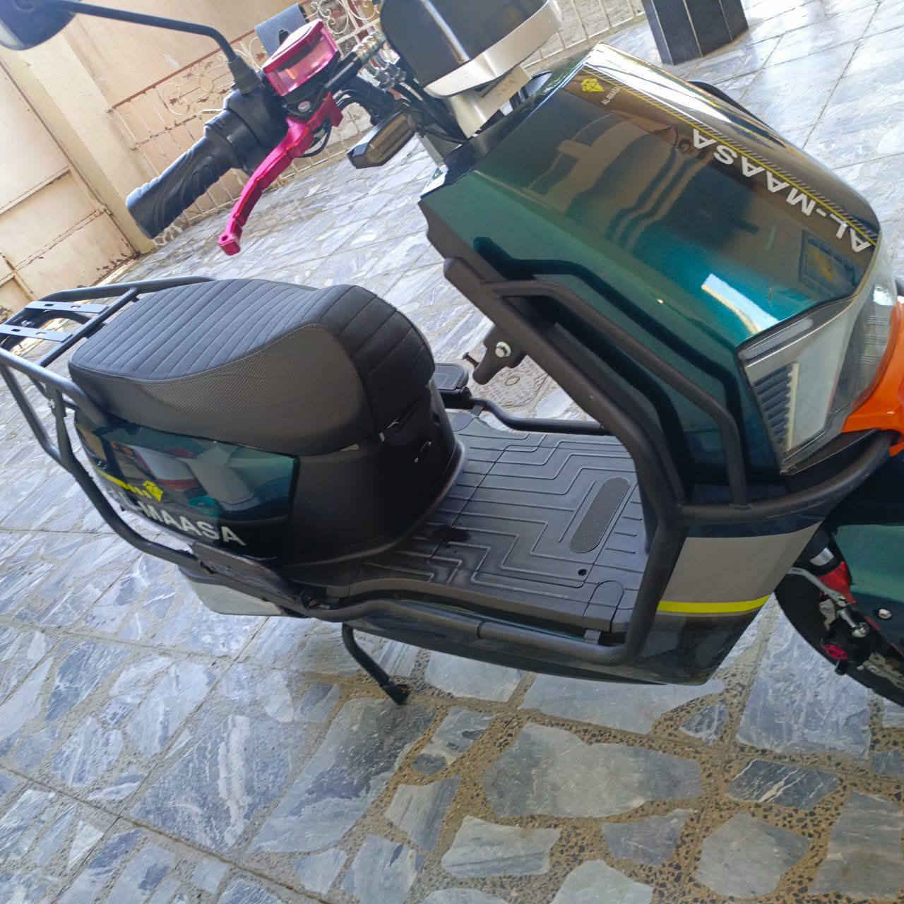 سلام عليكم موطور شحن للبيع موديل 2025بطاريات عل فحص مكان فلوجه شهداء استفسار رقم  الهاتف ***********  ***********
