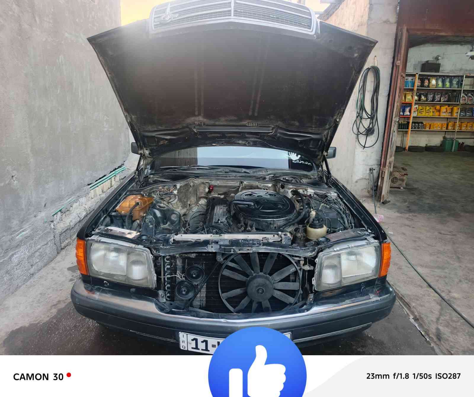 سلام عليكم مارسدس موديل87 باب قصير مصبوغة عام مكينه بلاديه رقم بغداد انكليزي تبريد مايشتغل مكان سيارة بغداد سياره 58وبيه مجال رقم صاحب سيارة) ***********
