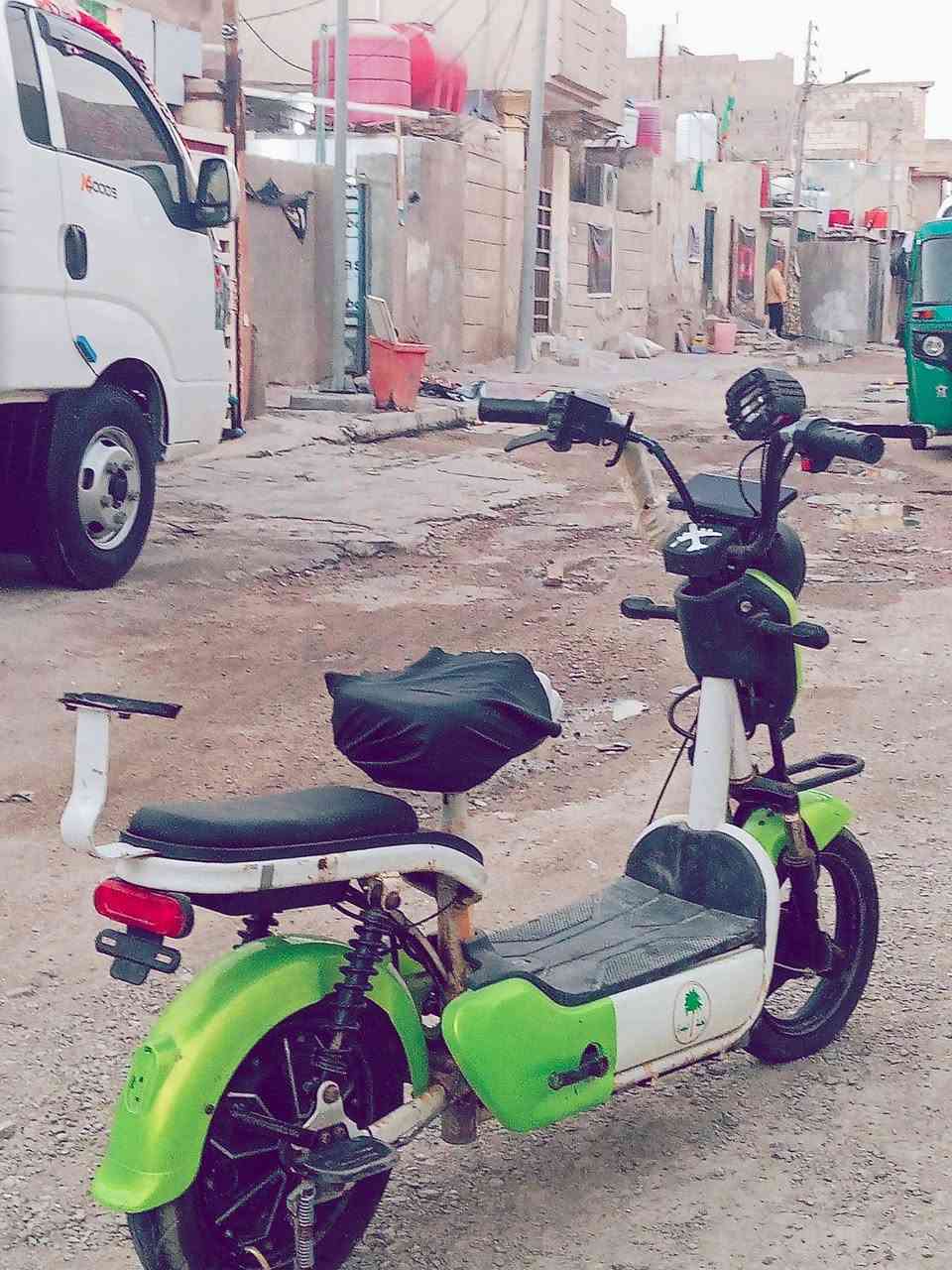 سلام عليكم
دراجه شحن ار 14 بطاريات جدد شاحنه جديده لايتات اشارات شغاله بس اشاره ماتشتغل يترادلها تعديل بسيط سعر 250 وبيها مجال المكان بصره حيانيه شارع ستين الاستفسار ***********

