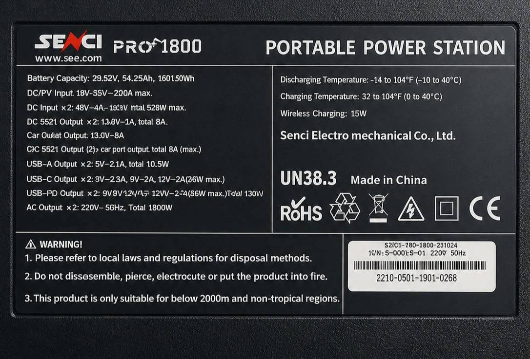 السعر ٧٥٠ الف
هذه محطة طاقة محمولة من طراز Aivolt VP1800 تتميز بهيكل أزرق مزود بمنافذ طاقة AC ومنافذ USB متعددة.توفر سعة كبيرة تبلغ 1800 واط (كما يشير الطراز VP1800) للطاقة الاحتياطية.تحتوي على منافذ إخراج USB-C و USB-A و USB-PD لشحن الأجهزة الإلكترونية.تتضمن فتحات 230 فولت AC مناسبة للاستخدام المنزلي
السعة التخزينية: تأتي بسعة هائلة تبلغ 1601.5 واط/ساعة (ما يعادل 434,016 مللي أمبير).نوع الخلايا: تعتمد على خلايا بطاريات Lithium-ion متطورة وعالية الجودة مصنعة من شركة LG.نظام الحماية (BMS): مجهزة بنظام ذكي لإدارة البطارية يحميها من الارتفاع الزائد للحرارة، والشحن الزائد، والماس الكهربائي.القدرة التشغيلية: تمنحك طاقة مستمرة بقوة 1800 واط مع قدرة ذروة (Surge) تصل إلى 3600 واط لتشغيل الأجهزة التي تحتاج دفعة طاقة قوية عند بدء تشغيلها (مثل الثلاجات والمعدات الكهربائية).


**إذا كنت صاحب هذا الإعلان وتريد حذفه لأي سبب، رجاءا أرسل رسالة إلى الدعم الفني**