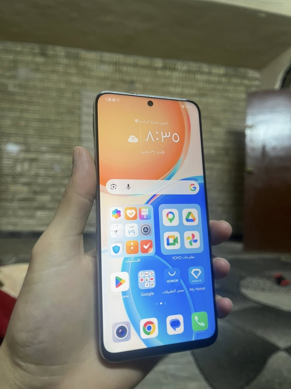 HONOR X8
جهاز مستخدم قليل نضافه فول 
ذاكره128 +6+2
شاشه120هرتز 
بطاريه 4500

بيع أو مراوس سعر الجهاز 85الف مناسب 
مكان رمادي متوفر توصيل 
***********
