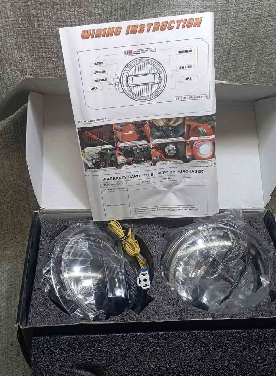 جديد في علبته الأصلية لسيارة جيب رانجلر من موديلات 1997 إلى 2018


**إذا كنت صاحب هذا الإعلان وتريد حذفه لأي سبب، رجاءا أرسل رسالة إلى الدعم الفني**