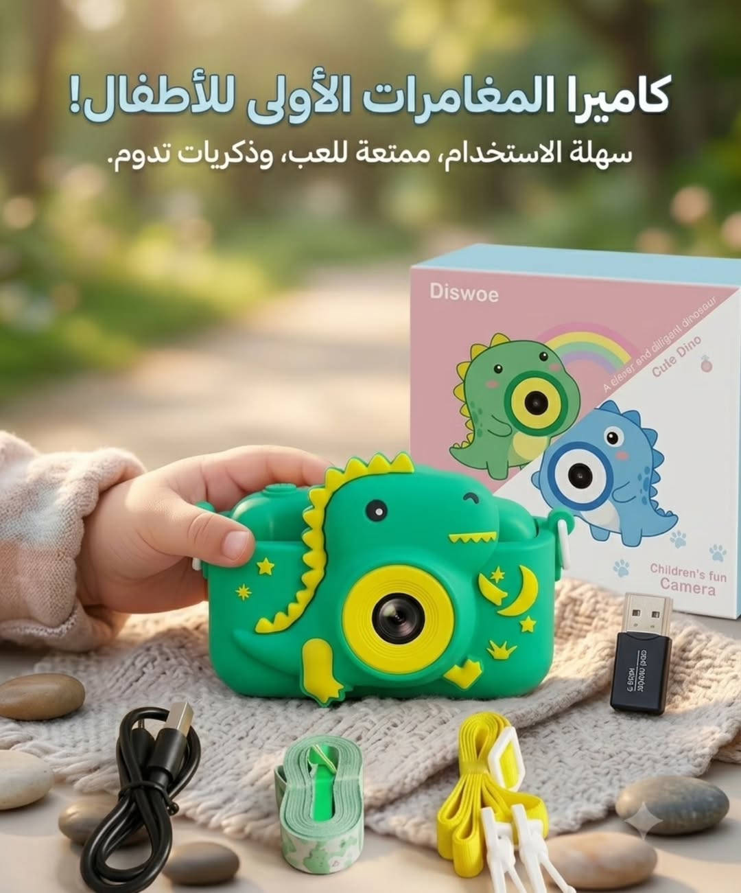 📷💖 كاميرات أطفال بتصاميم رائعة وألوان جذابة، لتوثيق أجمل مغامرات الطفولة بكل متعة! اختر التصميم المفضل لطفلك الآن. 🌈🦕🦄.
الكاميرات الالوان فقط خزن فيديو وصور🤍.
الكاميرا البيضاء الاخيره هذه فورية 🤍
🚚 يتوفر توصيل لجميع محافظات العراق 5,000 الاف.🤍✨
📍 عنوان المحل: بغداد - الراشدية - حي القدس🤍.
📲 التواصل على الارقام واتس آب أو راسل الصفحة 🤍.
*********** 📞
*********** 📞

