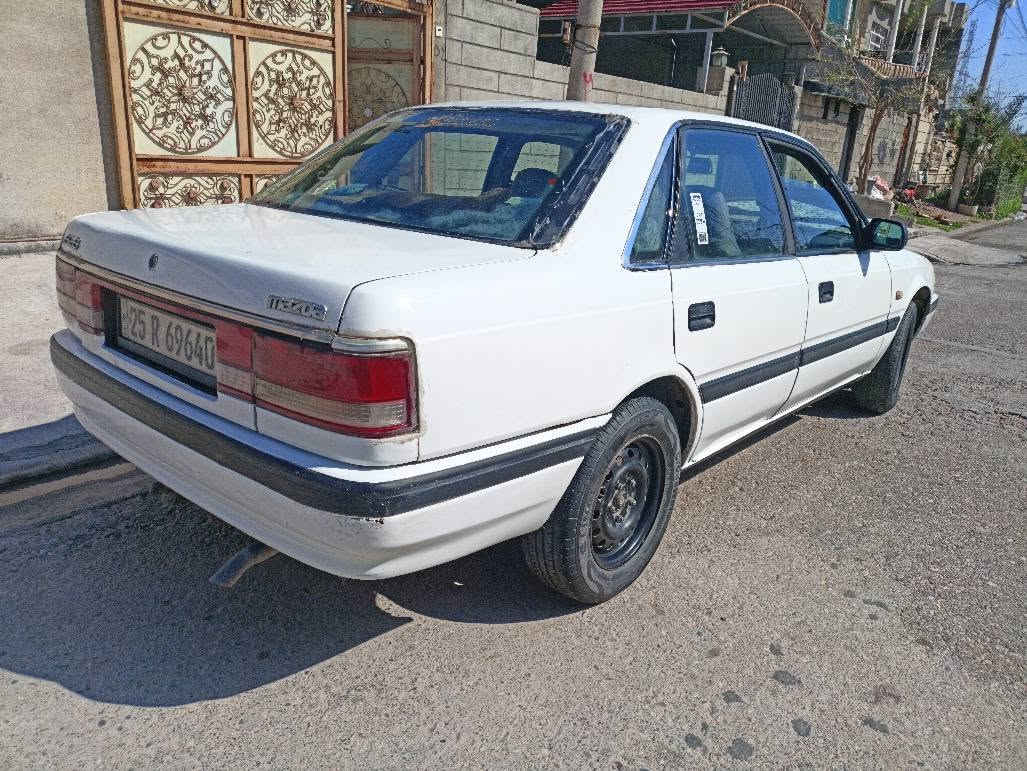مازدا 626 مودیل 1989 ، 8بخ ، ڕەنگی سپی ، سندوق ڕقم کرکوک مشروع وطني ، سنوی نوێ تا 2027 ویل عادی ،  سعر 25مجال
*********** كركوك, العراق
