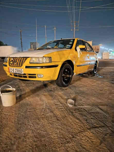 سلام عليكم سمند موديل 2011 نضيفه مابيه نقص غرامات هيئة مرور مصفره رقم بغداد دولي اتصال ***********
