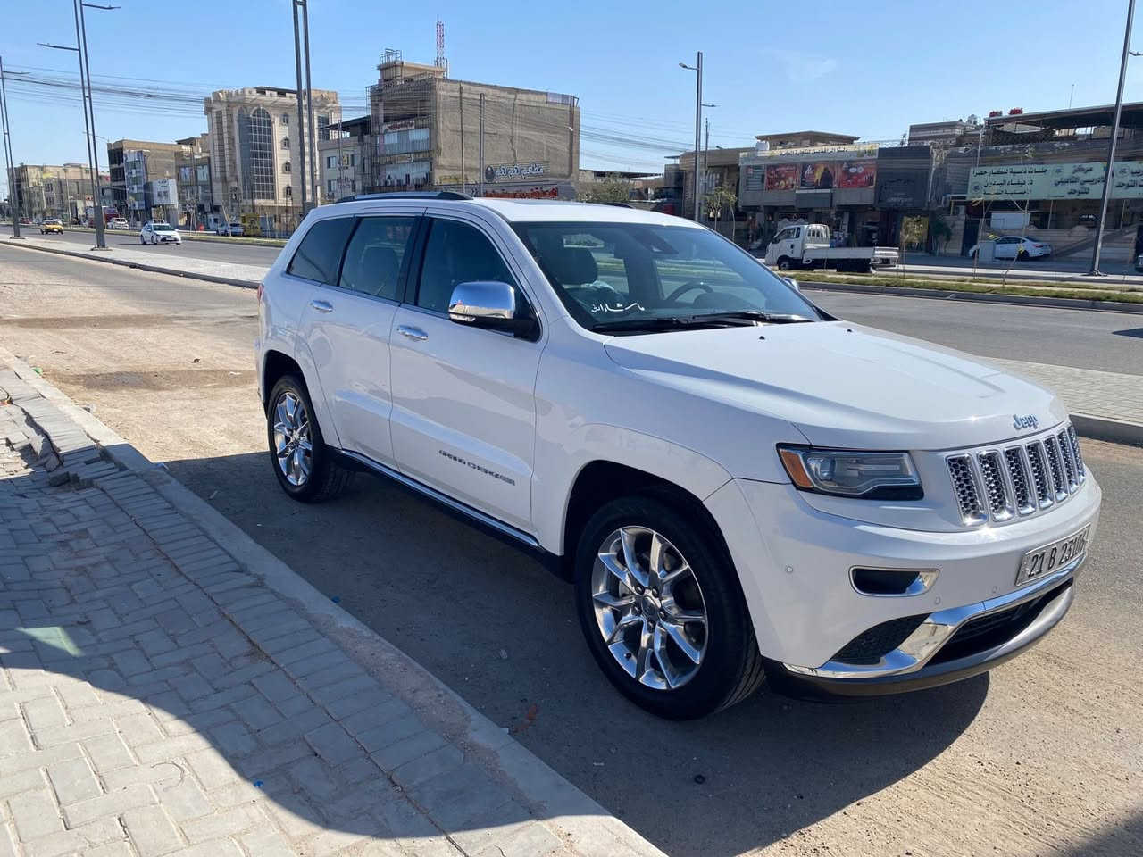 جيب موديل 14 راود كندي كفاله عامه ضربه وتبديل وصبغ ماعده باب سايق كلير بدون ضربه ولافتح  وسونار موجود بلمنشور فول موصفات سومت عله موصفات بل جيب مكينه 8سندر 5700كفاله من الفتح وتبخير ماشيه 100 الف حقيقي رقم شمالي تريد تحويل تريد وكاله  سعر 215 مكان السياره البصره تصال ***********
