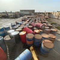 براميل حديد • براميل بلاستيك • البصرة