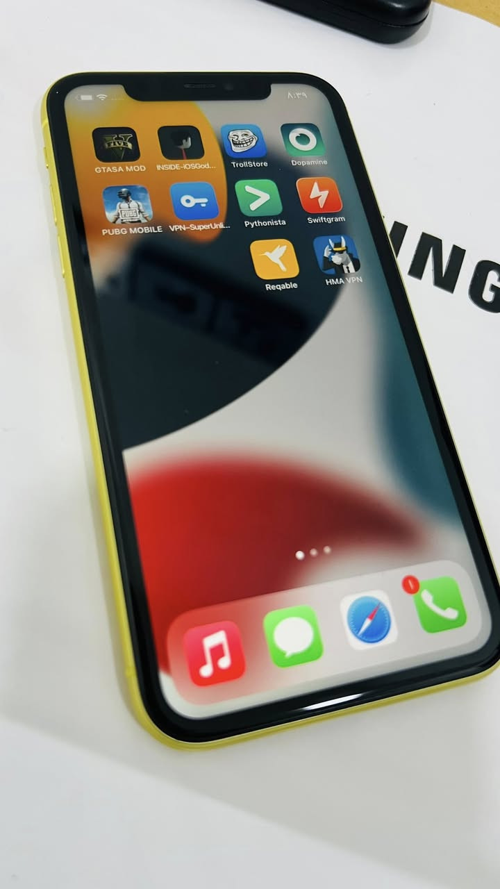 للبيع iPhone 11 📱✨

🔹 ذاكرة: 64GB
🔹 نسبة البطارية: 74%
🔹 إصدار النظام: iOS 15.3
🔹 الإصدار قديم ومناسب للمهتمين بالجيلبريك و TrollStore 🔥
🔹 الجهاز نظيف جداً والاستعمال خفيف
🔹 بلادي وما داخل تصليح نهائياً
🔹 على الضمان ✅

💰 السعر: 250 ألف دينار عراقي

الجهاز شغال ممتاز وما بي أي مشاكل، والبيع للجادين فقط 🌹
للاستفسار مراسلة خاص

::


**إذا كنت صاحب هذا الإعلان وتريد حذفه لأي سبب، رجاءا أرسل رسالة إلى الدعم الفني**