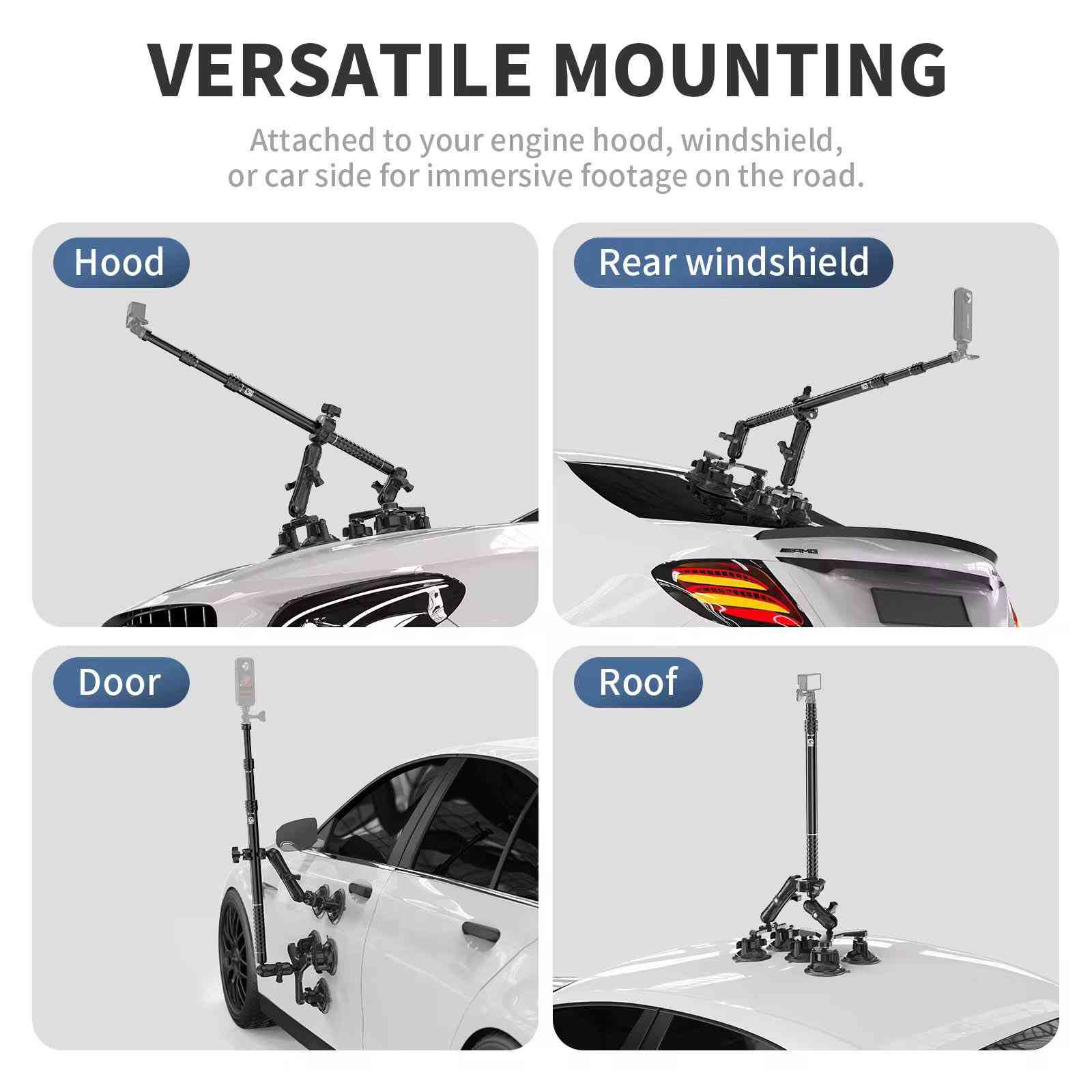 العنوان: صوّر فيديوهاتك وكأنك بموقع تصوير سينمائي! 🚗🎬
هل أنت من محبي صناعة المحتوى أو توثيق رحلاتك بالسيارة؟ نقدم لك عصا السيلفي الاحترافية مع قاعدة التثبيت الشفّاطة (Suction Cup) من شركة الأصليّة! 🌟
✅ مميزات المنتج:
• ثبات خارق: قاعدة شفط ثلاثية قوية جداً تضمن بقاء الكاميرا أو الهاتف ثابتاً حتى مع السرعات العالية والاهتزازات.
• زوايا غير محدودة: ذراع قابل للتعديل بحرية (Free Angle Adjustment) لتصوير لقطات من زوايا مبتكرة (داخل أو خارج السيارة).
• عصا قابلة للتمدد: تمدد وتقلص مرن للحصول على لقطات واسعة وشاملة.
• متعدد الاستخدامات: يتوافق مع جميع أنواع الهواتف والكاميرات الرياضية (GoPro) وكاميرات الـ Insta360.
• تركيب سهل وسريع: لا يحتاج لأدوات، ثبته على الزجاج أو جسم السيارة وانطلق!
🔥 عرض خاص لفترة محدودة!
لا تفوت الفرصة لجعل فيديوهاتك تبدو احترافية ومميزة. 🎥✨

للطلب أو الاستفسار:
***********
📞 تواصل معنا عبر رسائل الصفحة (Messenger)
📍 أو اترك تعليقاً وسنقوم بالرد عليك فوراً.
🚚 يتوفر توصيل لجميع المناطق.
#تصوير #سيارات #سيلفي #محتوى #أدوات_تصوير
