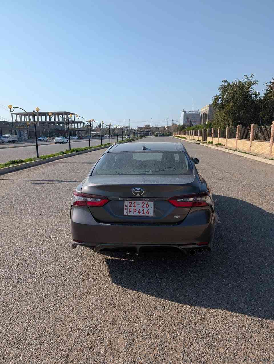 السلام عليكم
Camry SE 2024 / كامري

محرك  2500cc بانزين 

السيارة للبيع فقط 💯

الضرر : 

المواصفات
• شاشة كبيرة
• كاميرا خلفية 
• رادار امامي
• مانع تصادم
• محدد مسار
• تصحيح مسار
• مثبت سرعه
• مانع انزلاق
• استيرنق متحرك
• تحكم طارة
• نقطة عمياء
• مانع تجاوز
• حساسات مانع تجاوز
• اضوية اماميه زنون LED
• اضوية خلفية LED
• ليد زنون نهاري
• ويل قياس 18
• نظام ECO + TRIP 
• نظام GPS + خرائط
• نفكيشن
• 3 أنظمة قياده ECO / Normal / Sport 
• اوامر صوتيه
• بلوتوث
• مدخل USB 
كفاله كير مكينه

السعر : 213

مكان السيارة كركوك 

*********** واتس اتصال 
*********** اتصال
