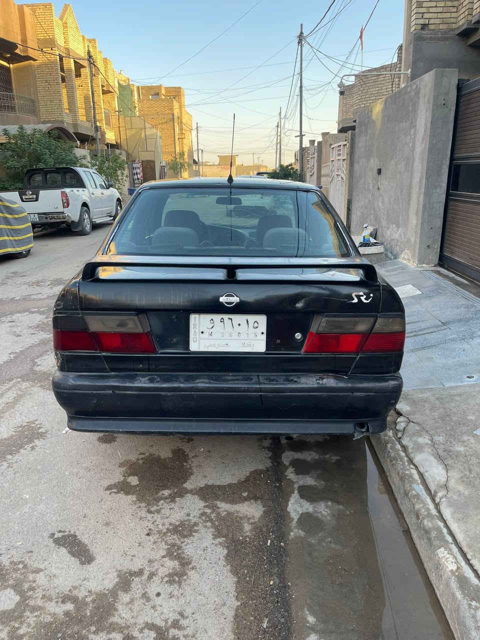للبيع نيسان برايمر موديل ٩٤
رقم بغداد بأسمي 
زوج تايرات جدد شادهن  
صدر امامي جديد
مكينه جديده 
1600 قبق اسود 
تبريد شغال السياره جاهزه وخير من الله 
باالنسبه للكشر واضح شوف العين 
ملاحظات بسيطه
المكان بغداد شهداء السيديه
*********** ابو يوسف
السعر المطلوب 28
 وبيها مجال بسيط
