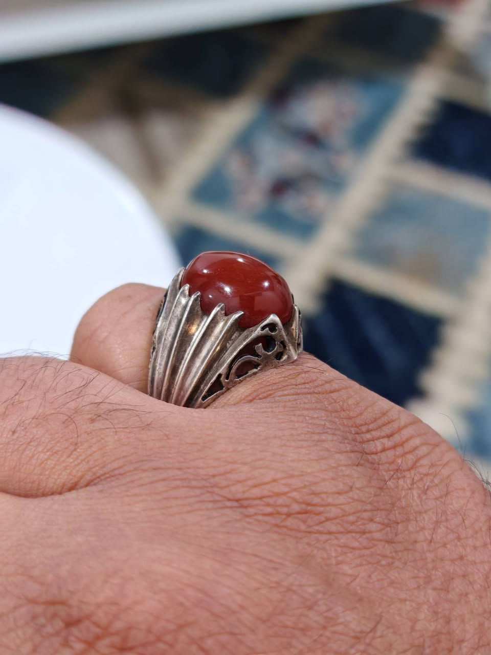 عقيق يماني قديم
يلبس قياس 21 22
سعر 30 الف
مكاني بغداد الطالبيه لايوجد توصيل..


**إذا كنت صاحب هذا الإعلان وتريد حذفه لأي سبب، رجاءا أرسل رسالة إلى الدعم الفني**