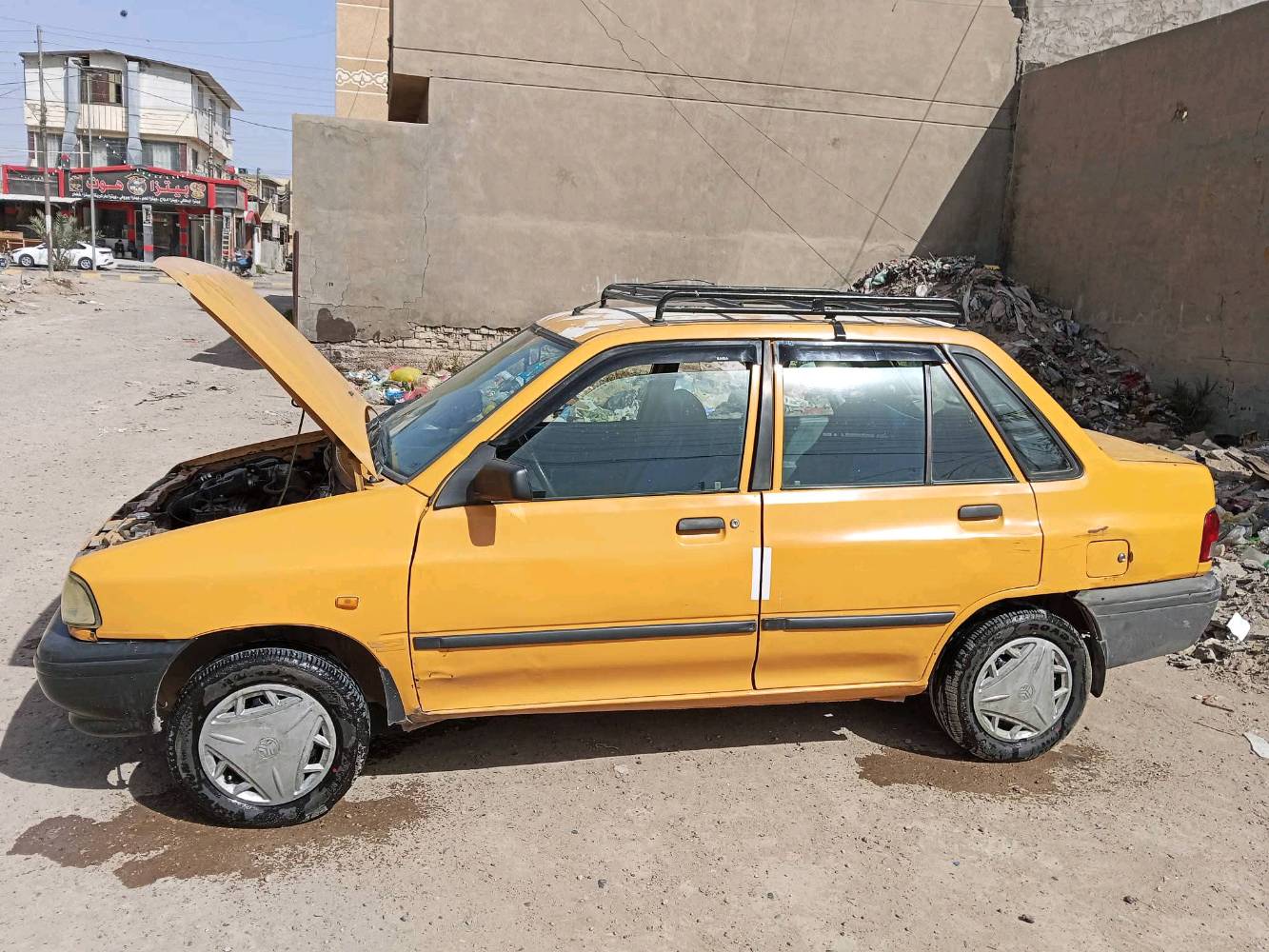 سلام عليكم
سايبا موديل 2011عظم
محرك جديد
صدر جديد
تخم تاير جديد
باتري جديد
شواصي نظيفة 
كهربائيات شغاله
رقم انكليزي دولي 
مصفرة هئية وغرامات تحويل مباشر
السعر(26)ورقة قفلها 
عنواني بغداد ابو غريب ***********
