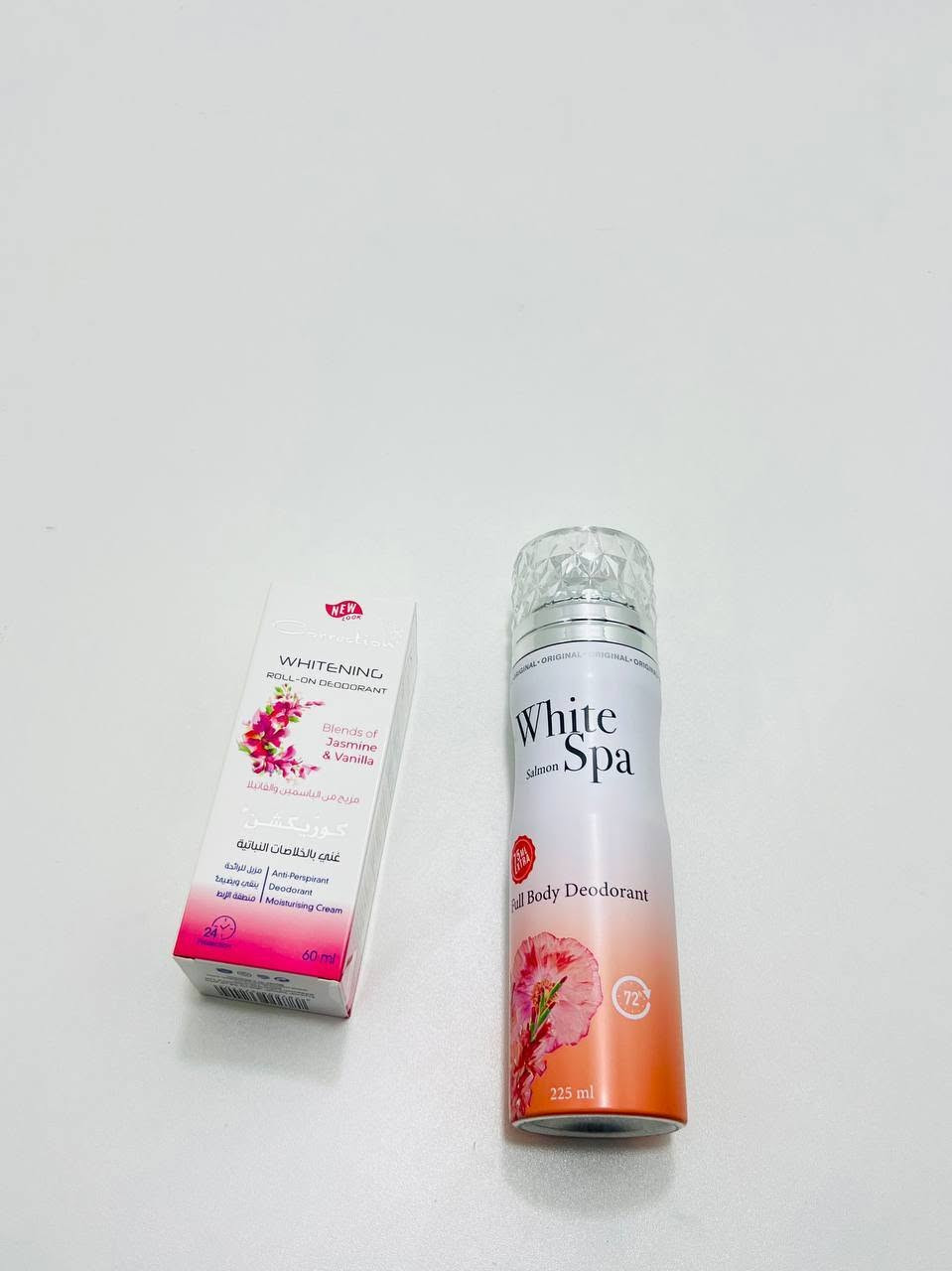 عـرض الـنظافـة الصيفي 🫧💓✨

رول كوركشن مانع تعــرق رول معطر مانع تعرق ومبيض من كوريكشن ᥫ᭡⋆🦢⋆𓇼
مزيل للرائحة ، ثابت ٢٤ ساعه عطوره تجنن مبيض لمنطقة الإبـط يساعد على ازالة التصبغات ﺍﻟﺠﻠﺪﻳﺔ ﻭﻳﻤﻨﻊ ﻇﻬﻮﺭﻫﺎ"

معطر ومانع تعرق وايت سبا  :
بخاخ مزيل عرق للجسم برائحة الزهور، يحتوي على فيتامين A حجمه 225 مل والثبات ايام 
﹏﹏﹏﹏﹏﹏. 🩷⋆˚🧁✧˚.🎀


**إذا كنت صاحب هذا الإعلان وتريد حذفه لأي سبب، رجاءا أرسل رسالة إلى الدعم الفني**