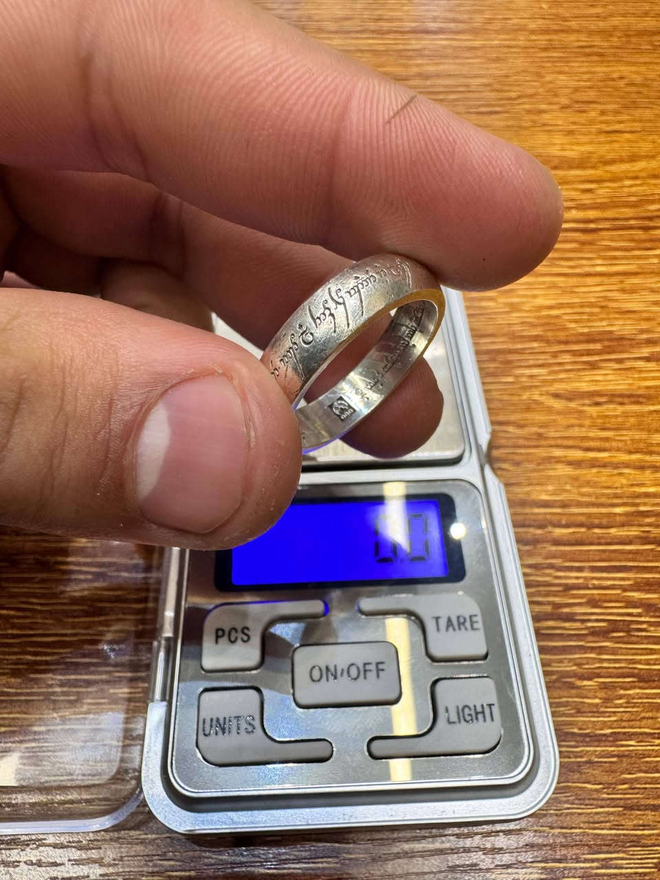 حلقة فضه عيار الف سيد الخواتم كلش مرتب وحلو قياس 26  70 الف ***********
