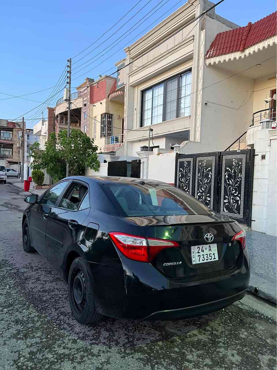 تۆیۆتە کرۆلا ٢٠١٦ رەش 
سەیارەکە بێ مەسروفە بێ مشکیلەیە تەقە و رەقەی تێدا نیە سەیارەکە بە ناوی خۆمانە رەقەم و سەنەوی و ژینگەی هەتا ٢٠٣١ نوێیە هەموو بەشەرت 
سەیارەکە 4 پارچە و نیوی بۆیاغە لەبۆ زانیاری زیاتر پەیوەندی بکەن هەموو شتەک بە تەواوی پێ دەلین سەیارەکە ١٣٤ هەزار رۆیە  مۆبایل : 0️⃣7️⃣5️⃣0️⃣4️⃣7️⃣5️⃣8️⃣2️⃣4️⃣6️⃣ أربيل, العراق

