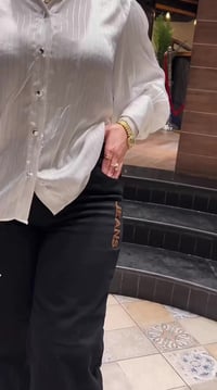 قميص نسائي • مقلم • مقاسات S-XXL