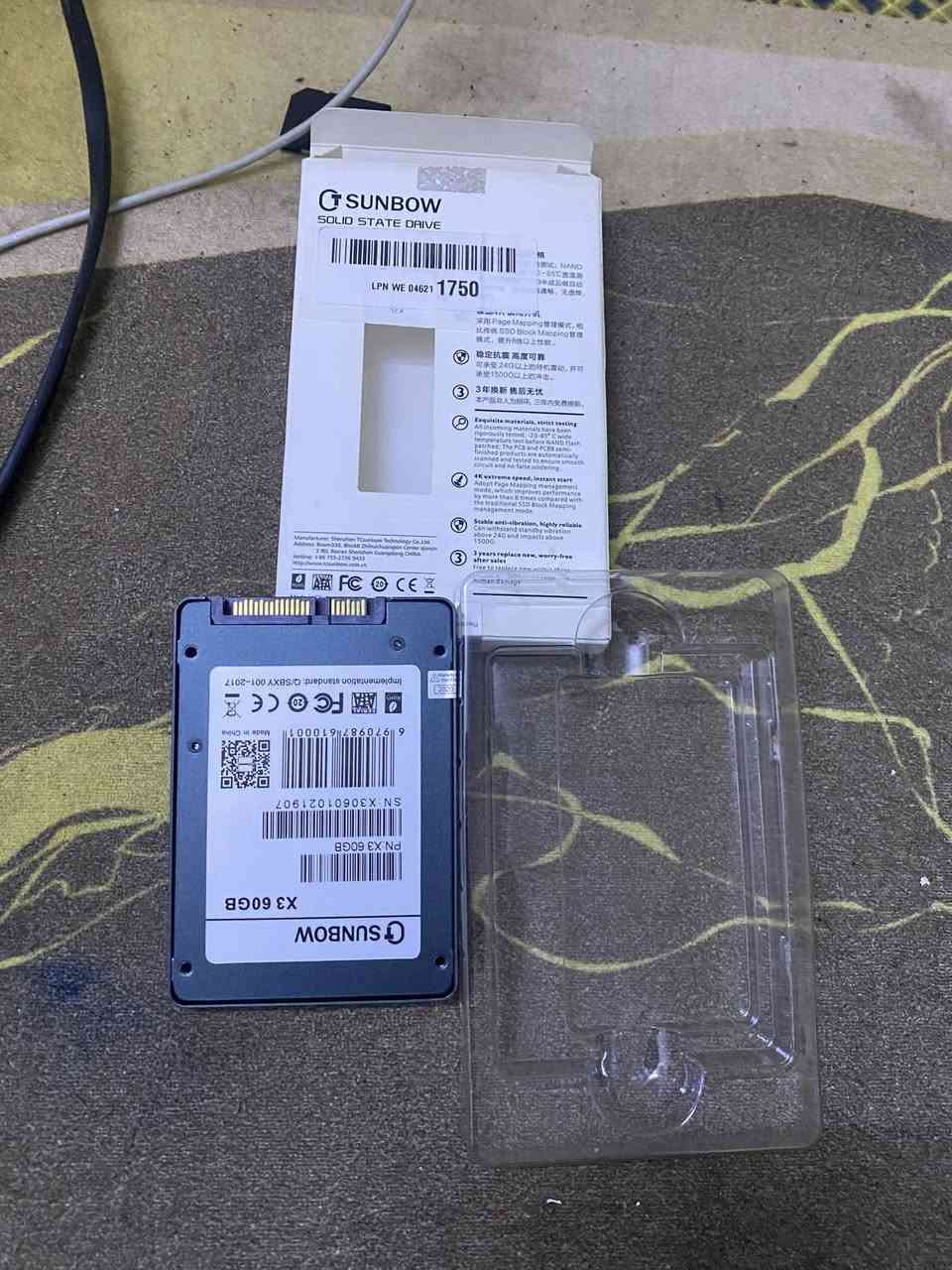 هارد حاسبه مساحته60گيكه جديد ممستعمل شغال
￼السعر21مع توصيل ‏قفل


**إذا كنت صاحب هذا الإعلان وتريد حذفه لأي سبب، رجاءا أرسل رسالة إلى الدعم الفني**