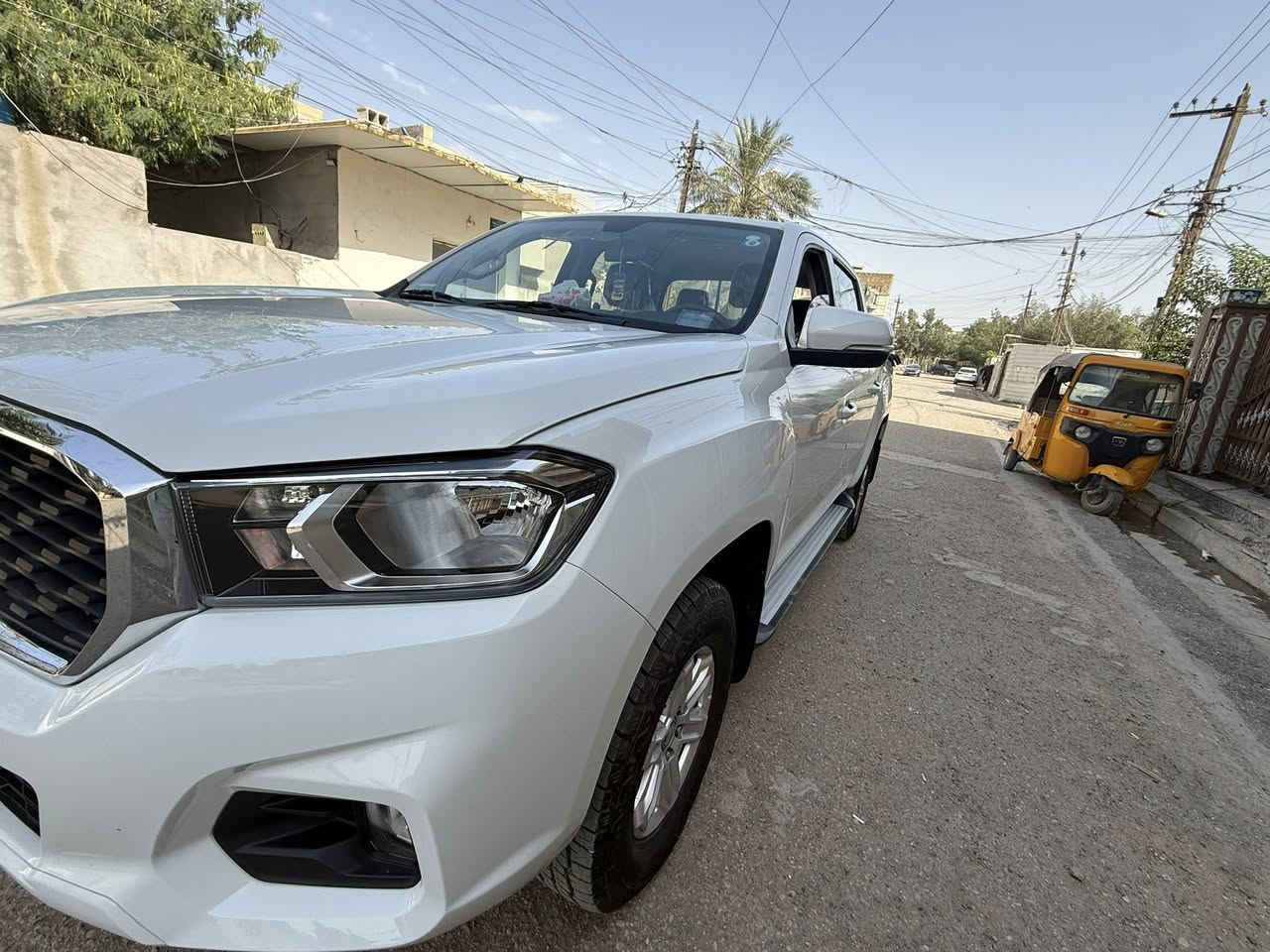MG T60 2025
ماشية 3000 
السيارة : كفالة عامة من كلشي  
محرك : 2400 مسيتوبوشي 
ضمان 5 سنوات على سيارة وضمان 3 سنوات او 200 الف على المحرك
شاشة كبيرة
قطعتين تبريد ( امامي + خلفي )
مانع انزلاق
منحدرات 
شاشة أعطال
حساسات خلفية
جامات Auto
اشارة ترحيب
اشارة جانبية 
دفع رباعي ثقيل + خفيف

السعر : 22 مليون دينار عراقي 🔒

بالورق : 145 ورقة

للعلم سعرها بالشركة 25 مليون مع الرقم

رقمه بغداد الدولي / مكانها بغداد الزعفرانية ***********
