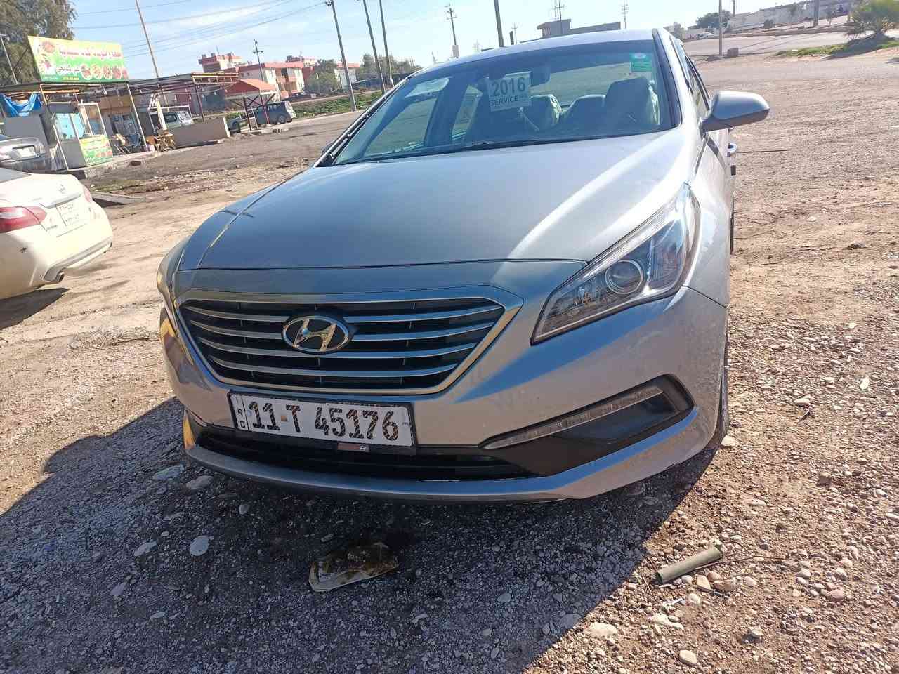 سلام عليكم سوناتا 2016بسمي رقم هزةسنوية كلة جديد قطعتين اكلير واحد صبغ ليبل واحد بدون اي دواخل مكينة اوكير وتبريد جديد تخم تاير سياره جديده السعر118بيهة مجال مكاني ديالى***********
