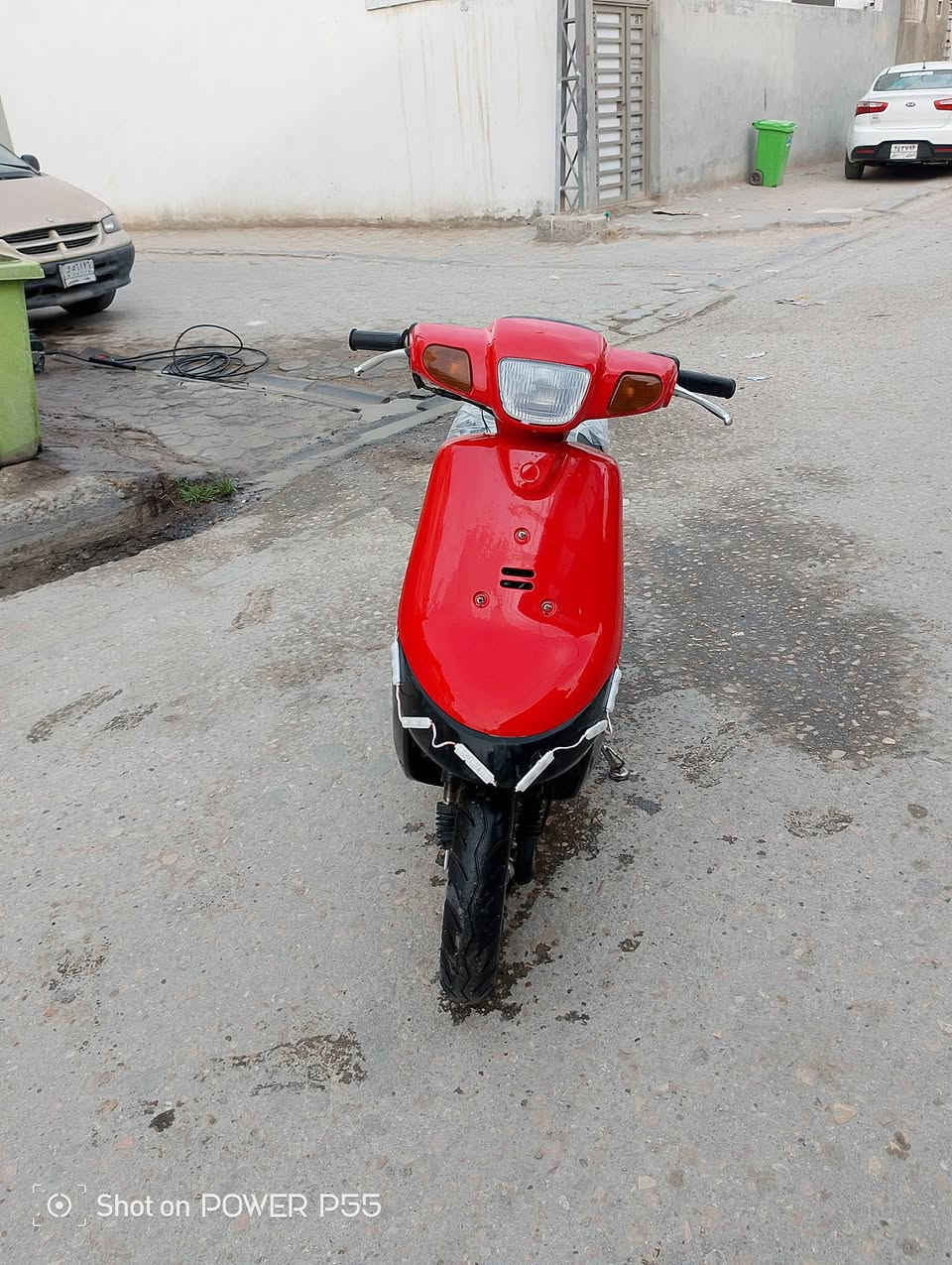 سلام عليكم دراجة بطة للبيع السعر 275وبيهة مجال قليل كاني نجف الدراجة نضيفة وجاهزة الرقم ***********
