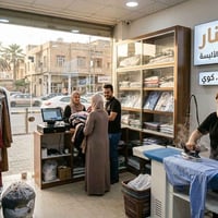 مكوى دينار • كي وتنظيف • الغدير