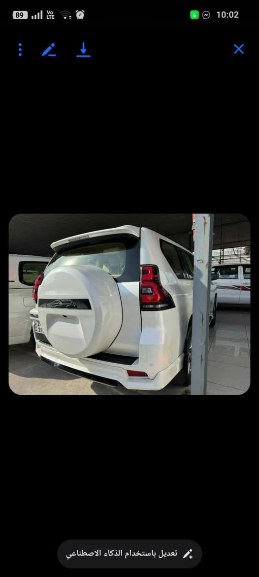 تويوتا برادو ٢٠٢١ فول مواصفات السياره مكفول كفالة عامه من صبغ و بارد و تبديل و مفتوح السعر (٣٩٨) ورقه قفل 
مكان أربيل 
تلفون *********** بي واتساب
