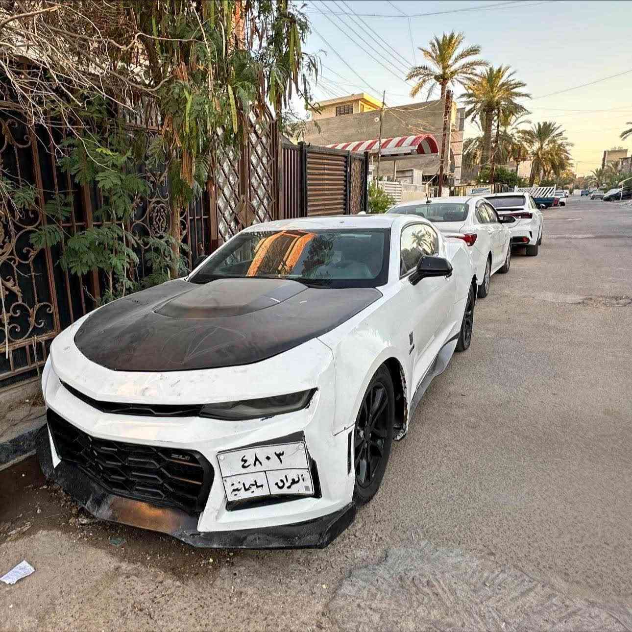 كمارو 2016 1/1
عدا داتا شو 

محرك 3600 فول نشط 

صدر السيارة جديد 
ودبلات امامية خلفية هم 
مشط ستيرن جديد 
عليها دبات صالصنة تحكم ب 300$ 
لايتات زينون فول ب 300$ 
شاشة وسطية حجم كبير كار بلي 
تبريد السيارة ثلج 
حماوة متوصل النص 
3 انماط قيادة عادي-سبورت-اقتصادي 

حادث السيارة بأمريكا جاملغ وبنيد 
بالعراق بيها حادث جاملغ خلفي
صور حادث امريكا موجود خاص 

بسعر 87 ورقة بيها مجال 

مكانها بغداد العامرية

*********** 
واتساب متواجد بغداد, العراق
