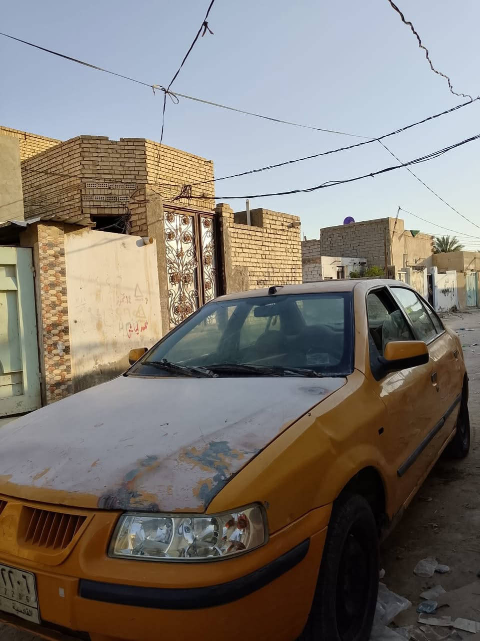 السلام عليكم سمد 11 مداور ثاني يوم محرك اوكير بكارتون توني شادهن قلايج من الطول لطول تخم تاير تخم حداديه كله جديدشاده مكفوله من الضربه السياره بلاديه كهربايات كله شغاله سستم سماعات  سعر 26 شعليه هيه اوغرامه ينزلن من سعره مكان نجف كوفه ***********
