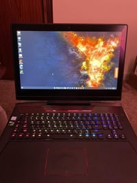 للبيع  LENOVO Legion Y920  I7 7820HK كسر سرعة   512 SSD + 1TB HDD  NVI...