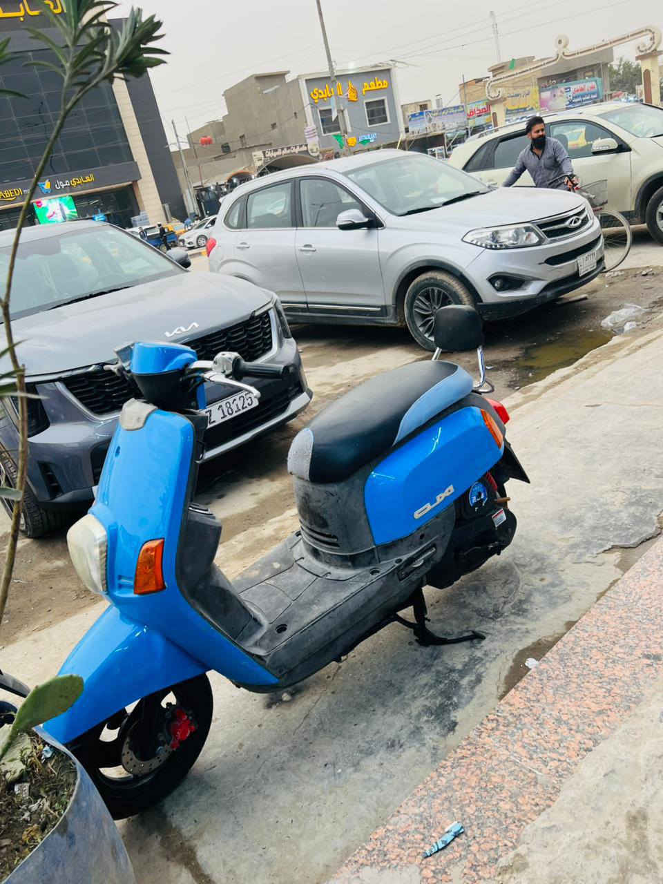 سلام عليكم ماكس بوليسي للبيع دراجة نضيفه فول مامفتوح كفاله دراجة 850 وبيها مجال بسيط مكاني الديوانية ***********
