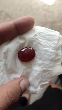 عقيق يماني • طبيعي • ٢سم