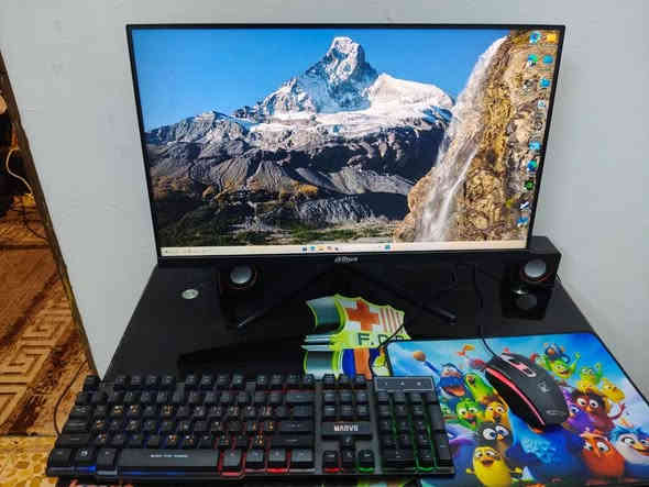 التجميعه نضيفه جداً اخت جديده ومستعمله لمور عاديه وتشغل كلشي وتفيد الي يدور تصاميم او الي ايدور العاب قويه اي لعبه ابالك اتشغله وبقوة اداء  

المواصفات 

المعالج 55500
المذر بورد B450 onda
الكارت RTX 4060 8GB
الذاكرة 8*2
الخزن SSD 1TB sata
مجهز القدرة  Aerocool vx 650W

معا شاشه من شركة alhua بحجم 27 و 165 هيرتز 
ومعا كيبورد  وماوس  وسماعات خارجية 

السعر مليون و50

ملاحظة 📝 الي المو شراي ليطب ويتعبني 
التواصل : متواجد اهنا والي يحب ايراسلني واتساب ***********
