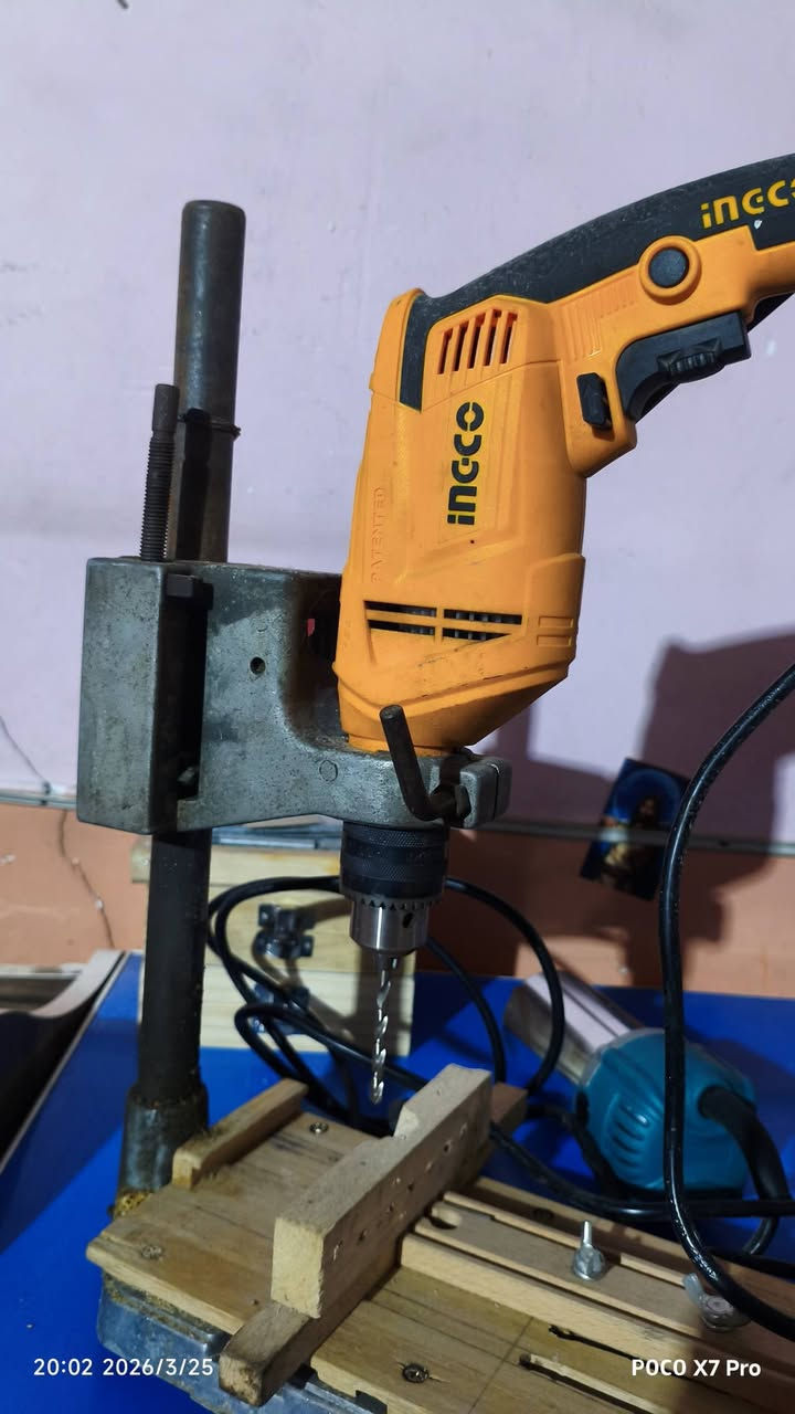 سلام عليكم ادوات نجارة للبيع ابيع شلع مكاني بغداد مدينه الصدر قطاع 56 
1-كمبريسر جديد نظافه 99%
2- فريزة جديدة كاملة +ضربات فريزة 2 صندوق
3 -منشار كتر نظافه 100% 
4- منشار تخريم
5- دريل انجيكو نضافه 100%
6 - ستان دريل بوش

رقم الهاتف
***********
